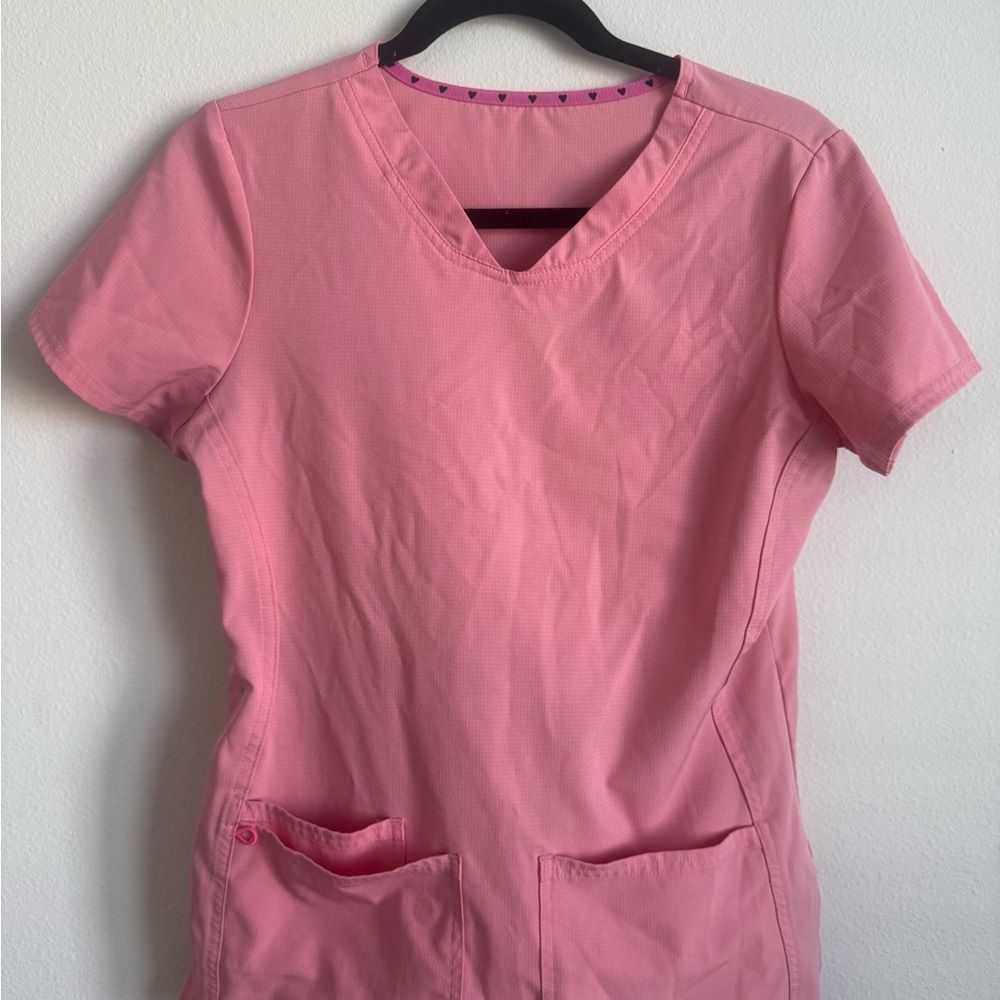 HeartSoul Pink Scrub Set